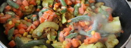 куриный суп с овощами и мелкой пастой. Шаг 5