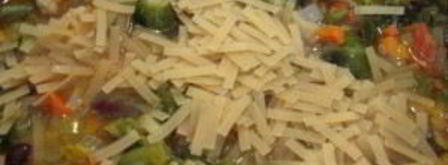 минестроне овощной. Шаг 11