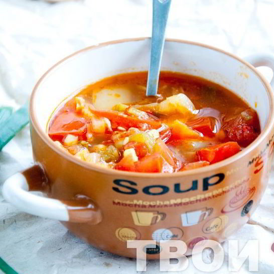 Рецепт овощного диетического супа