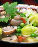 Овощной суп без картошки