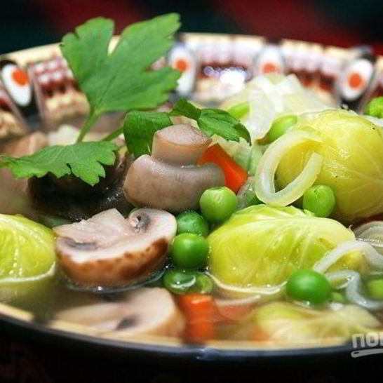 Рецепт овощного супа без картошки