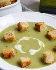 Овощной суп с брокколи