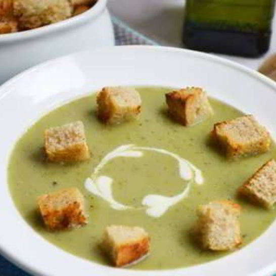 Рецепт овощного супа с брокколи