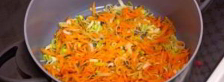 овощной суп с фаршем. Шаг 10