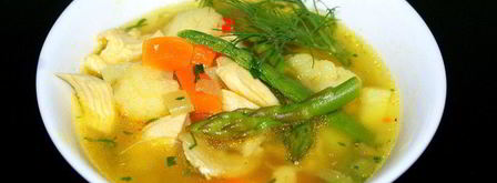 овощной суп с курочкой. Шаг 4