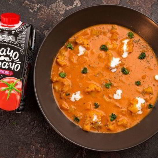Рецепт овощного супа с томатом