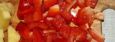 суп из форели с плавленным сыром и овощами. Шаг 4