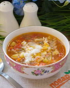 Суп Минестроне классический