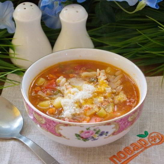 Рецепт супа минестроне классический