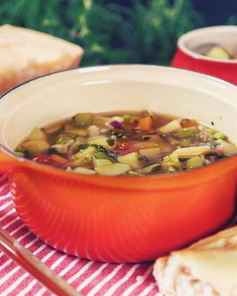 Суп Минестроне с брокколи