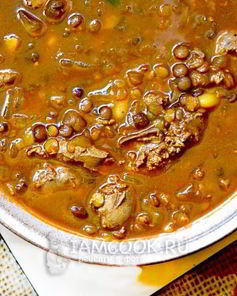 Африканская похлебка из чечевицы