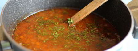 чечевичная похлебка с говядиной. Шаг 10