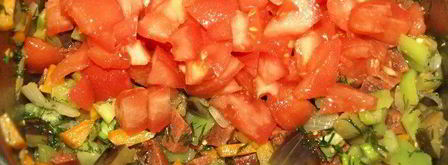 чечевичная похлебка с овощами и пепперони. Шаг 9