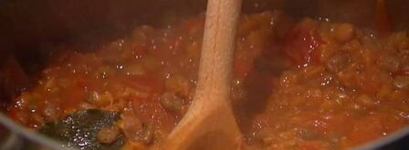 чечевичная похлебка со свеклой и шпинатом. Шаг 8