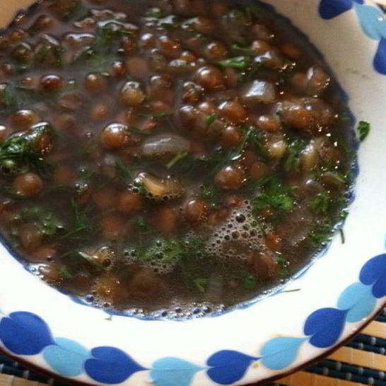 Рецепт чечевичной постной похлебки