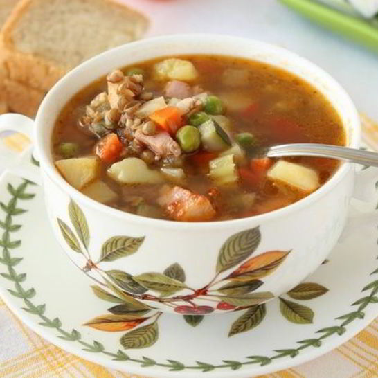 Рецепт наваристой чечевичной похлебки