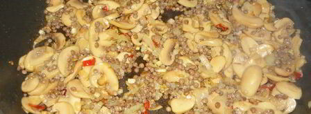 похлебка из чечевицы с грибами. Шаг 3