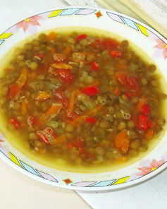 Похлебка из чечевицы