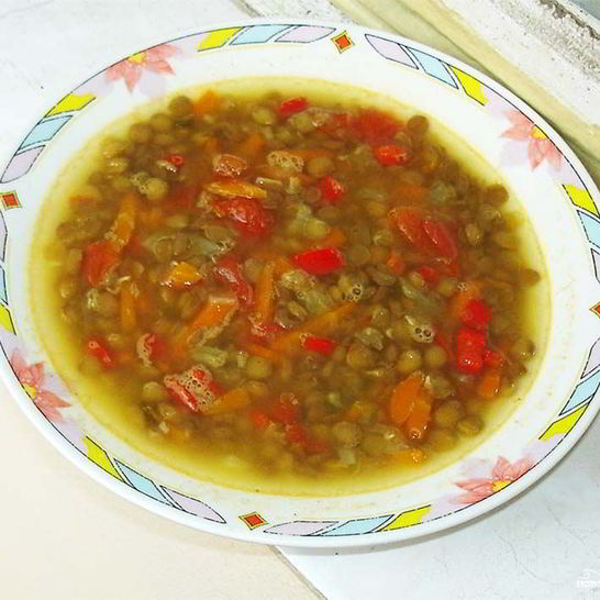 Рецепт похлебки из чечевицы