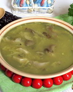 Похлебка по-Михайлову из вешенок и картофеля