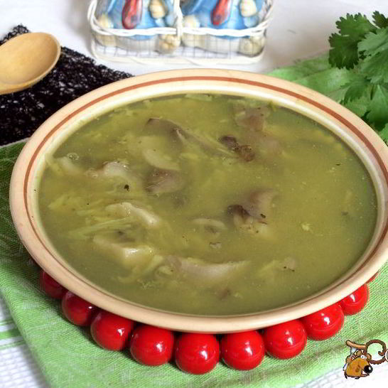 Рецепт похлебки по-михайлову из вешенок и картофеля