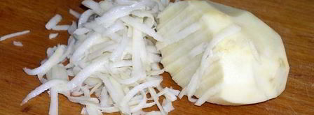 похлебка по-михайлову из вешенок и картофеля. Шаг 4