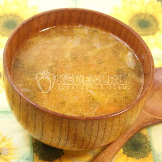 Рецепт похлебки русской постной