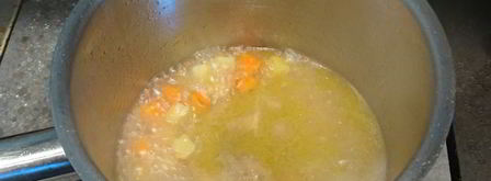 похлебка с чечевицей и черносливом. Шаг 7