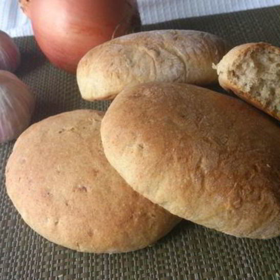 Рецепт пшенично-ржаных лепешки