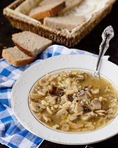 Русская грибная похлебка