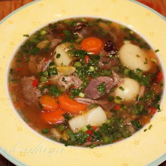 Рецепт утиной похлебки