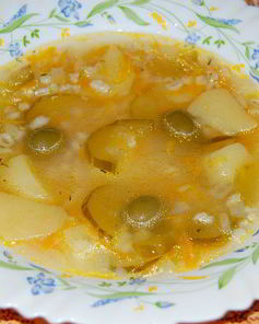 Рассольник постный