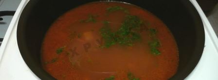 рассольник с фасолью. Шаг 12