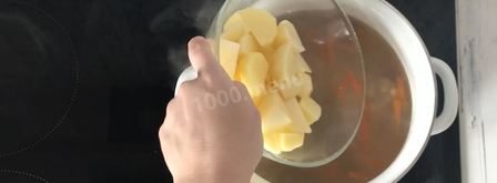 рассольник с говядиной. Шаг 9