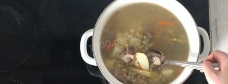 рассольник с говядиной. Шаг 11