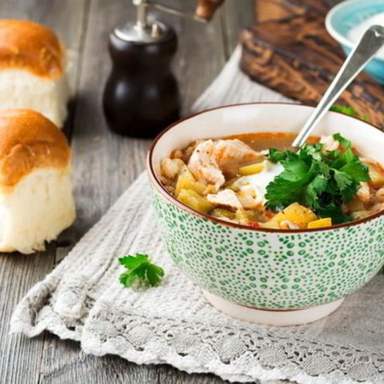 Рецепт рассольника с курицей в мультиварке