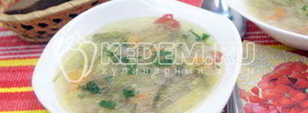 рассольник с маринованными огурцами. Шаг 6