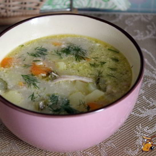 Рецепт рассольника с многозерновыми хлопьями