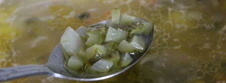 рассольник с многозерновыми хлопьями. Шаг 6