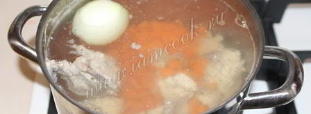 рассольник с рисом и куриной грудкой. Шаг 6