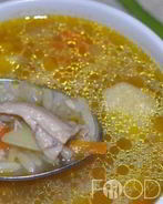 Рассольник с рисом