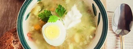 рассольник с солеными огурцами и перловкой. Шаг 6