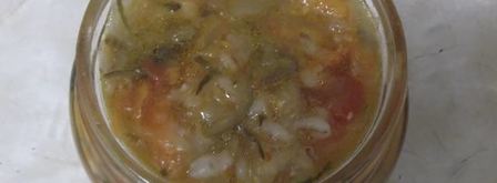 рассольник со свежими огурцами и перловкой. Шаг 8