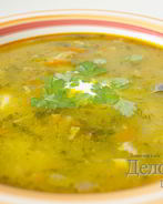Суп Рассольник с рисом