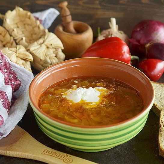 Рецепт деревенских зимних щей