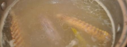 кислые щи с утиными потрошками и черносливом. Шаг 3