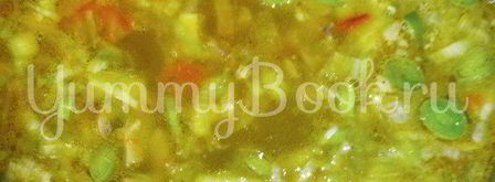 куриные щи с грибами и лапшой. Шаг 6