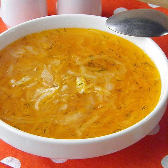 Рецепт постных щей из квашеной капусты