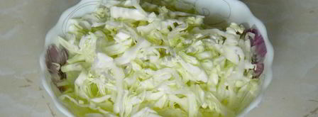 постные щи с фасолью, консервированной и капустой. Шаг 4