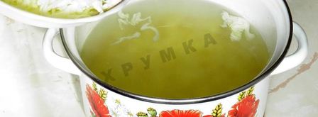 постные щи с фасолью, консервированной и капустой. Шаг 6